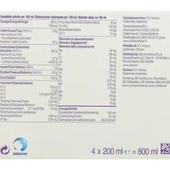 Clearance 3x Nutridrink Banaan 4 x 200 ml Dranken|Glutenvrij