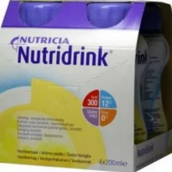 Medische Voeding|Dranken<Nutricia 3x Nutridrink Vanille 4 x 200 ml