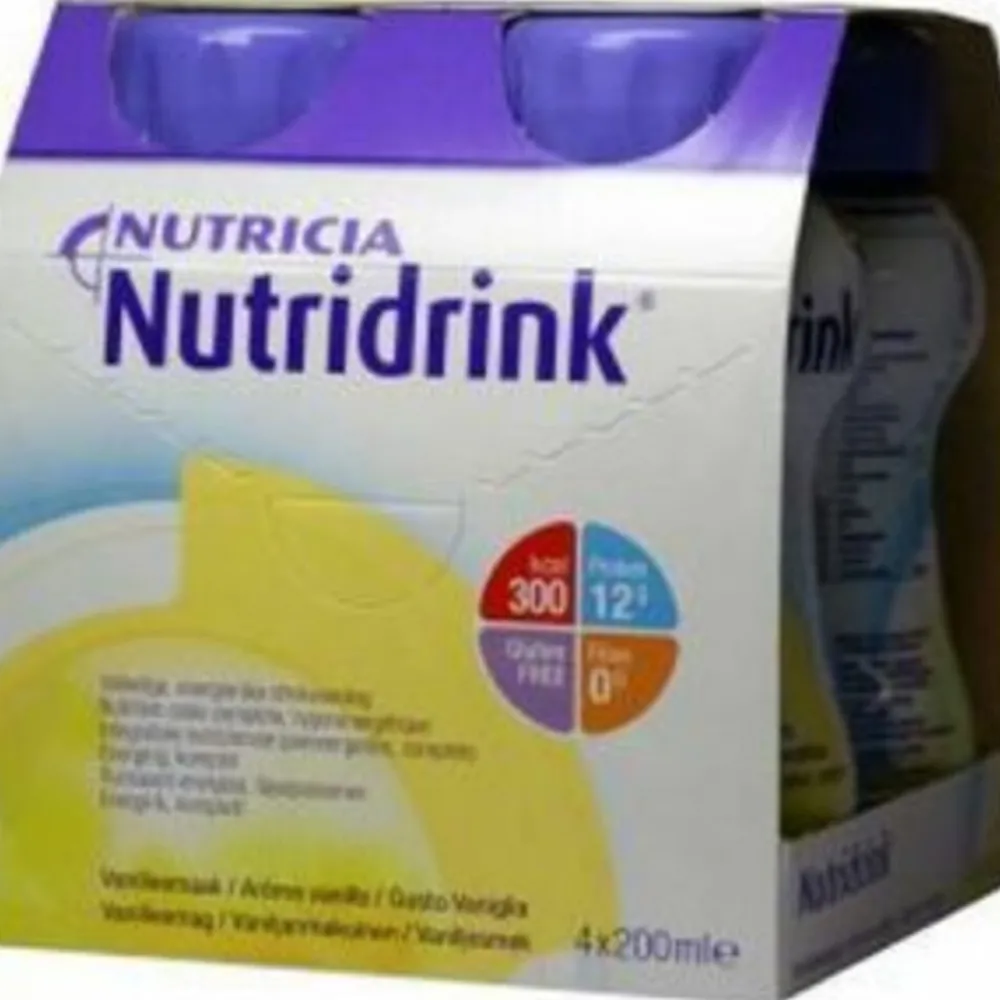 Medische Voeding|Dranken<Nutricia 3x Nutridrink Vanille 4 x 200 ml