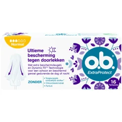 Intiemhygiëne<OB 3x Extra Protect Normal 16 stuks