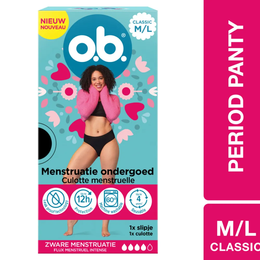 2x Herbruikbaar Menstruatie Ondergoed M/L^OB Clearance