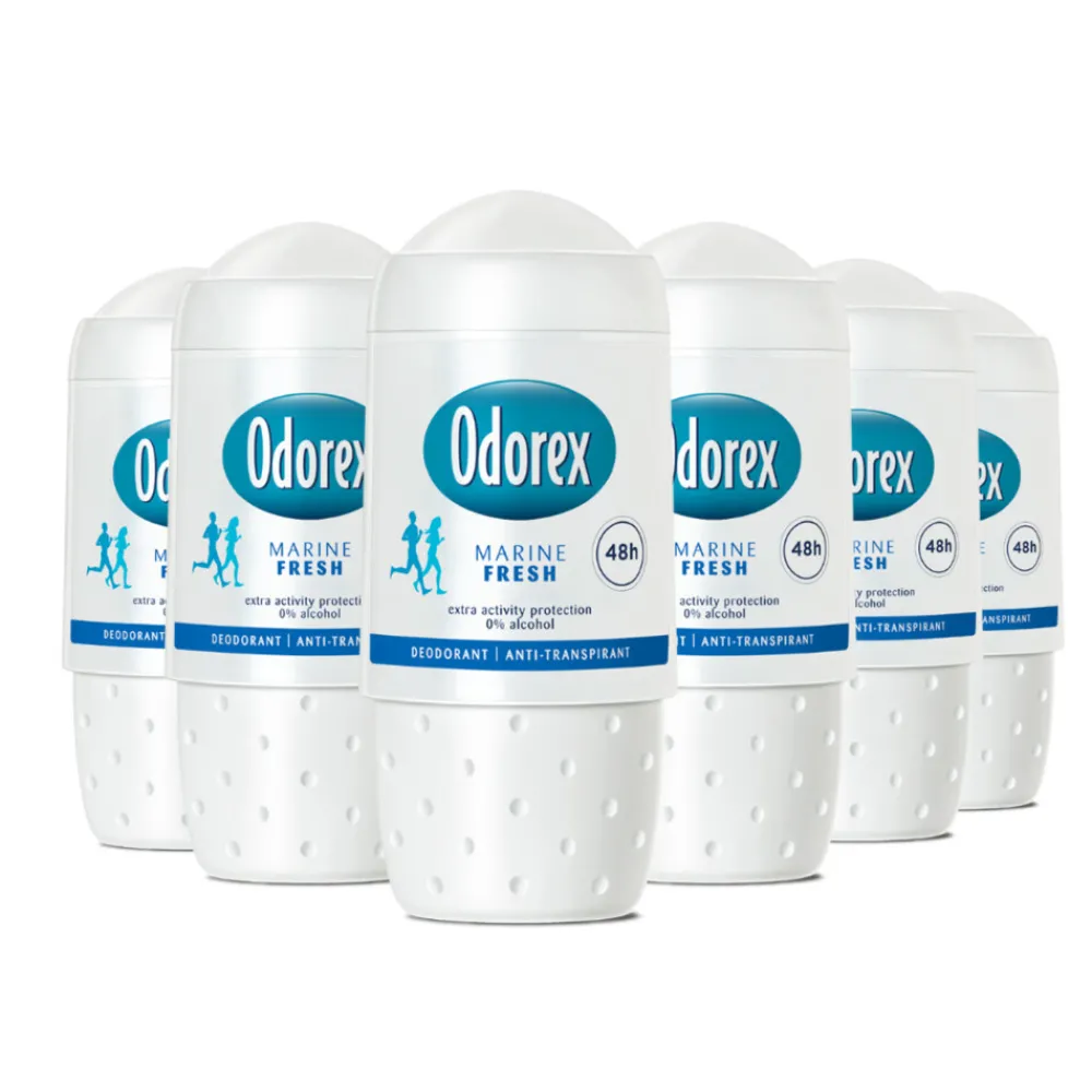 Deodorant<Odorex 6x Deodorant Roller Marine Fresh 50 ml