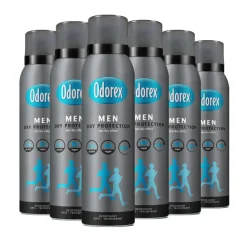 6x Deodorant Spray For Men Dry Protection 150 ml^Odorex New