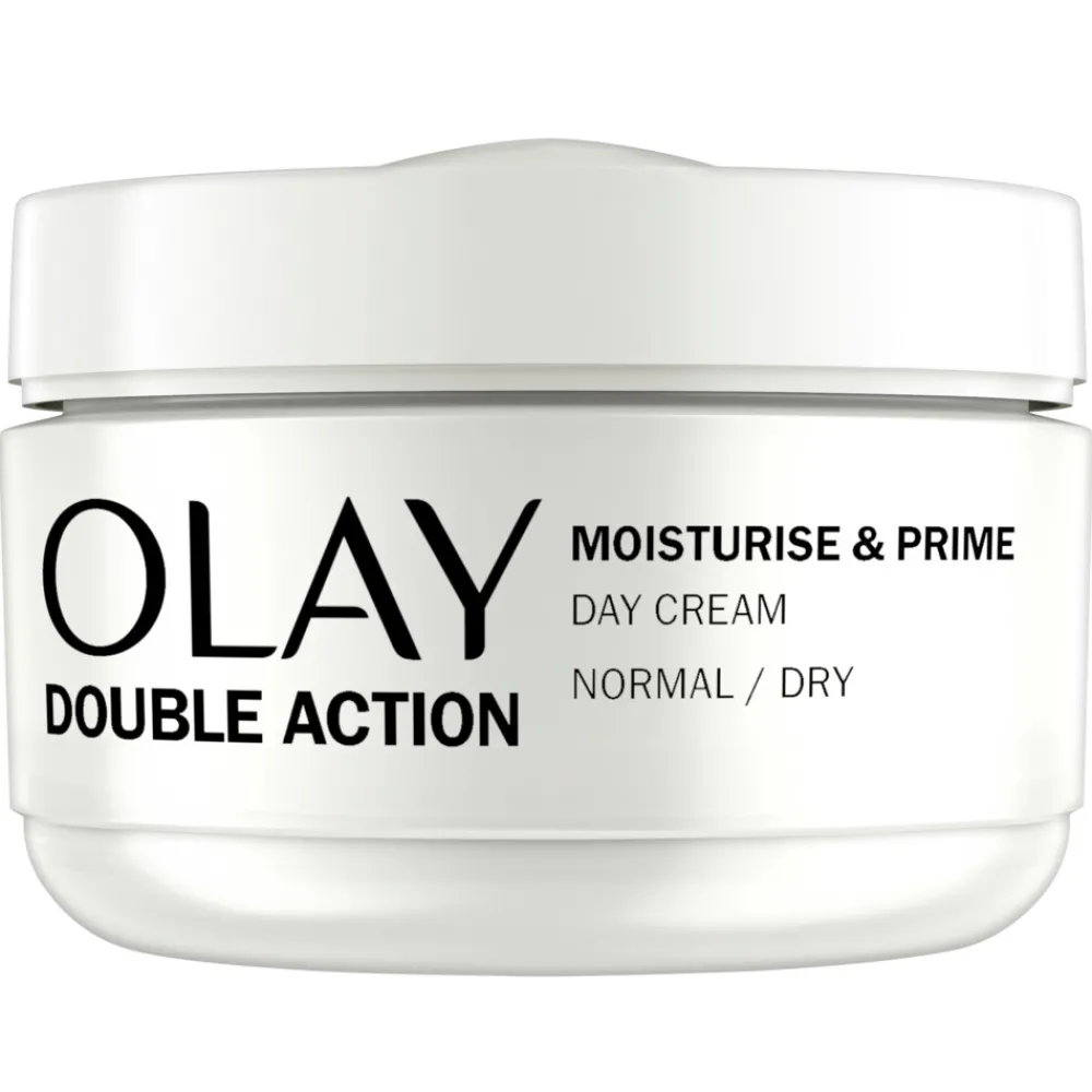 4x Double Action Hydraterende Dagcrème en Primer 50 ml^Olay Online