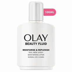 6x Essentials Hydraterende Beauty Fluid Gezichtslotion 100 ml^Olay Online
