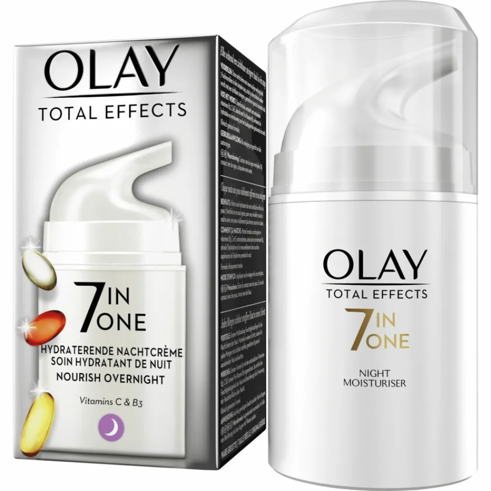 Dag- & Nachtcrème<Olay 4x Total Effects 7-in-1 Anti-veroudering Nachtcrème 50 ml
