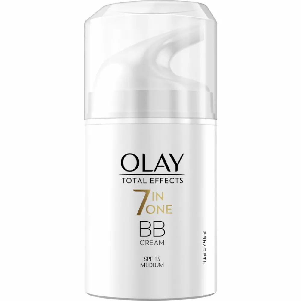 4x Total Effects 7-in-1 BB Cream SPF 15 Medium tot Donker 50 ml^Olay Hot