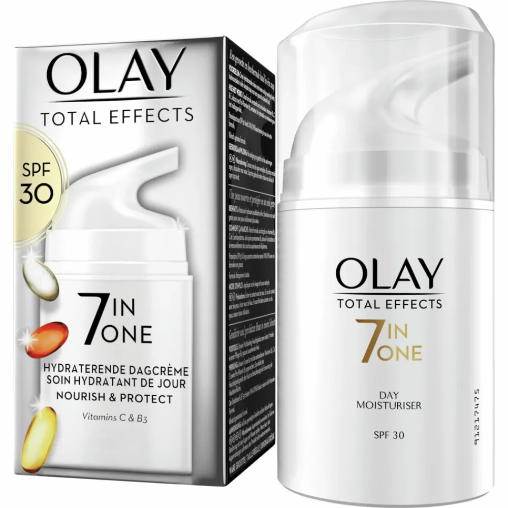 4x Total Effects 7-in-1 Dagcrème SPF 30 50 ml^Olay New