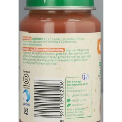 Sale 6x Fruithapje 6m Appel Aardbei Peer 200 gr Baby & Peutervoeding