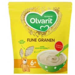 5x Granenpap Fijne Granen 6+ Maanden 200 gr^Olvarit Online