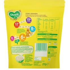 5x Granenpap Fijne Granen 6+ Maanden 200 gr^Olvarit Online