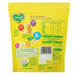 5x Granenpap Licht Volkoren 8+ Maanden 200 gr^Olvarit Best