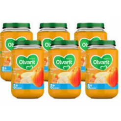 6x Maaltijd 8+m Pompoen, Kip & Rijst 200 gr^Olvarit Online