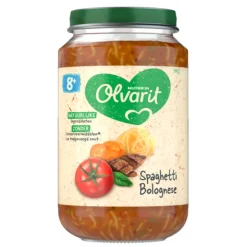 Baby & Peutervoeding<Olvarit 6x Maaltijd 8m Spaghetti Bolognese 200 gr