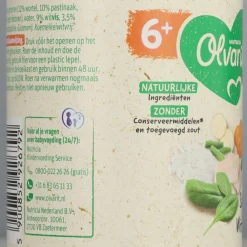 Discount 6x Maaltijd 6m Spinazie Witvis Rijst 200 gr Baby & Peutervoeding