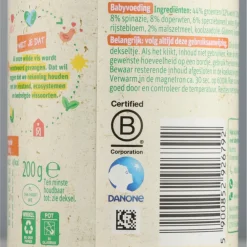 Discount 6x Maaltijd 6m Spinazie Witvis Rijst 200 gr Baby & Peutervoeding