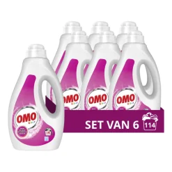 New 6x Vloeibaar Wasmiddel Kleur 19 Wasbeurten 950 ml Wasmiddel