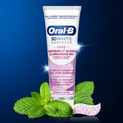 Discount 12x Tandpasta 3DWhite Advanced Luxe Glamorous White 75 ml Spoelen & Poetsen