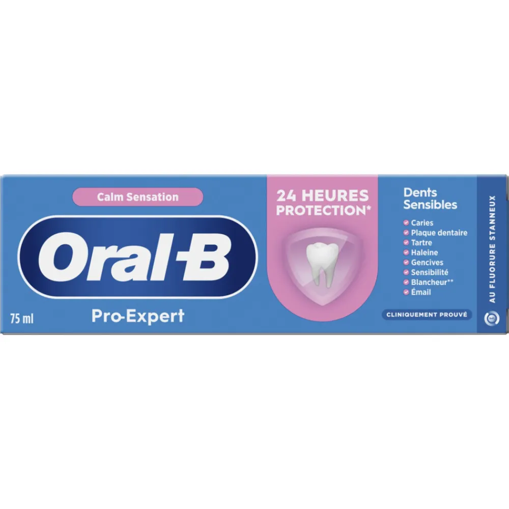 12x Tandpasta Pro-Expert Sensitive 75 ml^Oral-B Hot