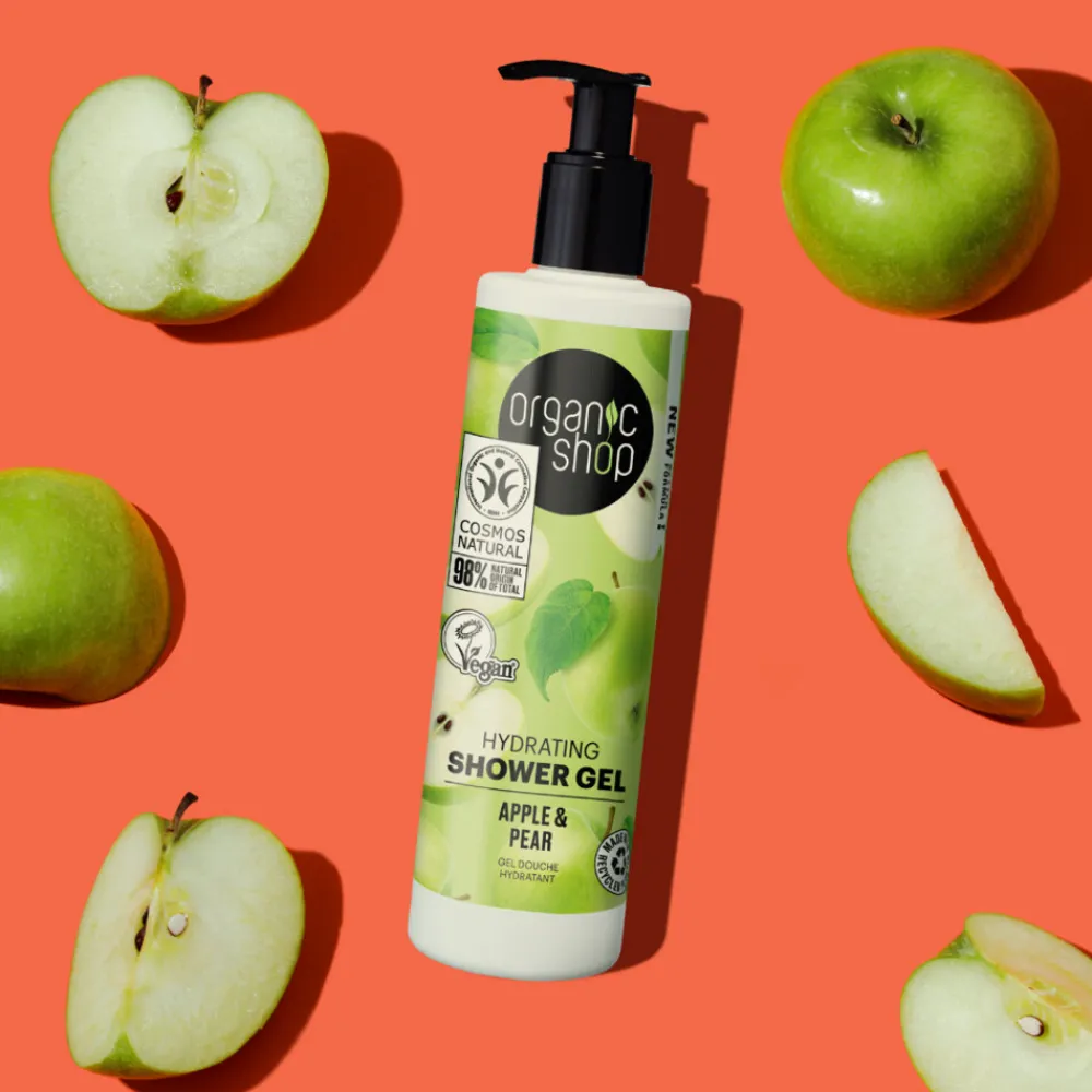 Sale 6x Douchegel Apple and Pear 280 ml Bad & Douche