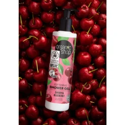 Hot 6x Douchegel Cherry and Blueberry 280 ml Bad & Douche