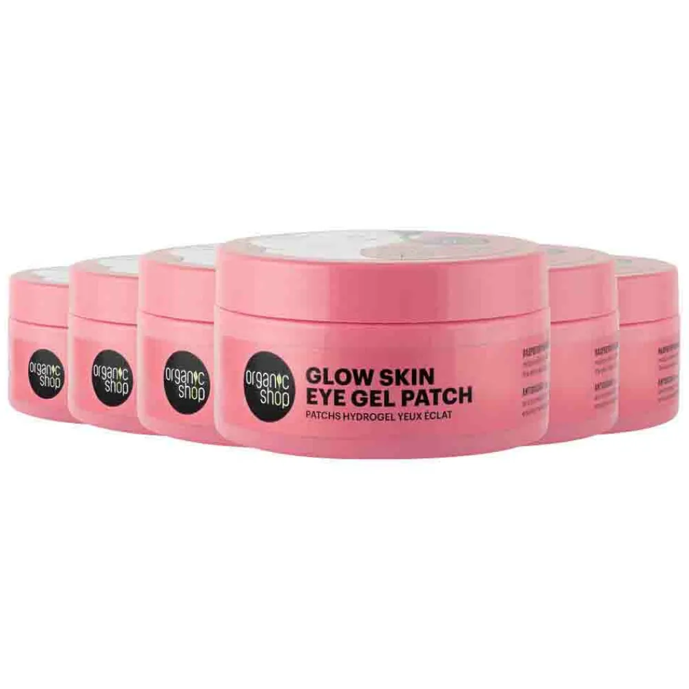 6x Eye Gel Patch Berry Iced tea & Antioxidant 60 pcs^Organic Shop Discount