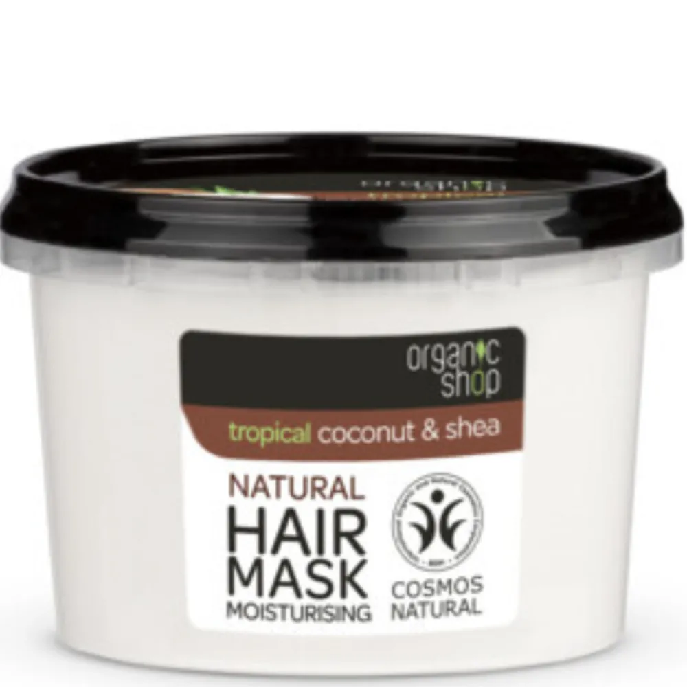 6x Haarmasker Coconut & Shea 250 ml^Organic Shop