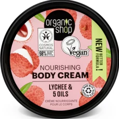 Huidverzorging<Organic Shop 6x Nourishing Bodycrème Lychee 250 ml