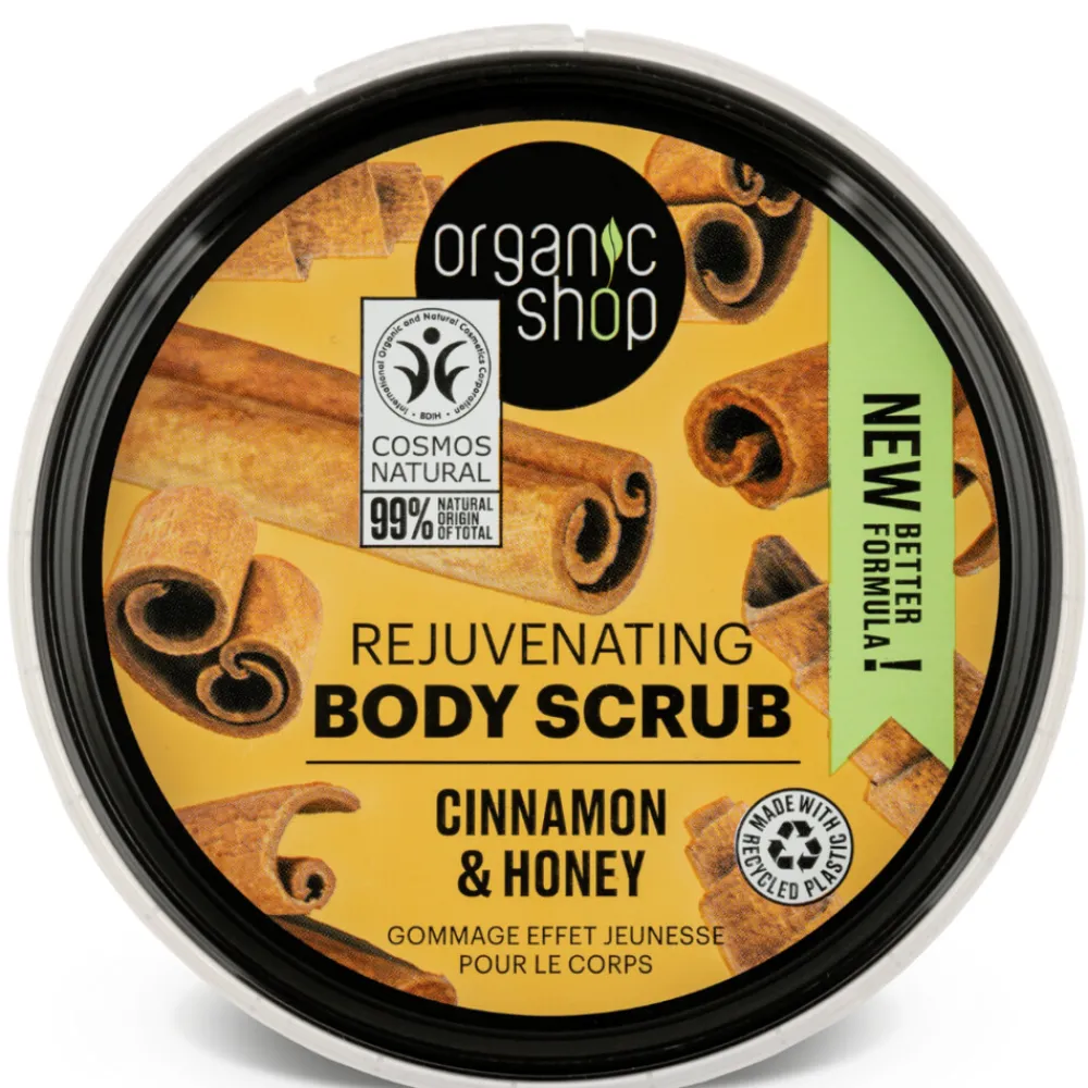 6x Rejuvenating Body Scrub Cinnamon 250 ml^Organic Shop Online