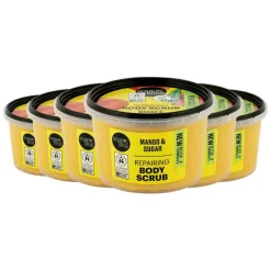 6x Repairing Body Scrub Mango 250 ml^Organic Shop Hot
