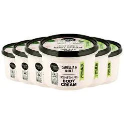6x Tightening Bodycrème Camellia 250 ml^Organic Shop Discount