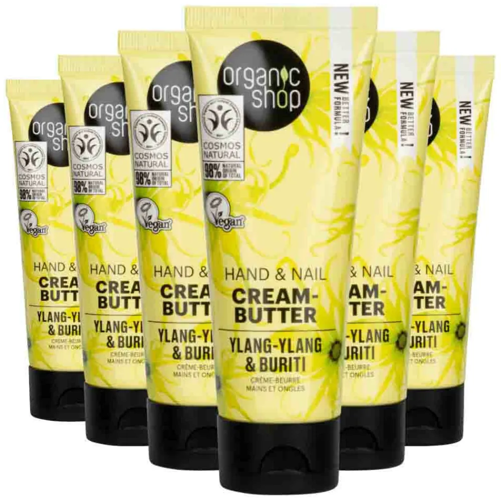 6x Ylang-ylang and Buriti Hand & Nagelcrème 75 ml Handverzorging