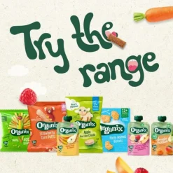 6x Knijpfruit Nutra Vita 6+m Zoete Aardappel Kers Kaneel 100 gr^Organix Outlet