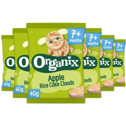 Best 6x Luchtige Rijstwafeltjes 7+m Appel 40 gr Baby & Peutervoeding