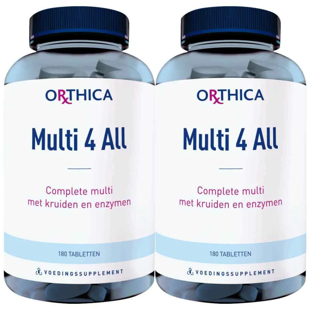 2x Multi 4 All 180 tabletten^Orthica Best