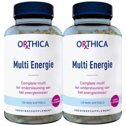 Multi Vitaminen En Mineralen<Orthica 2x Multi Energie 120 softgels