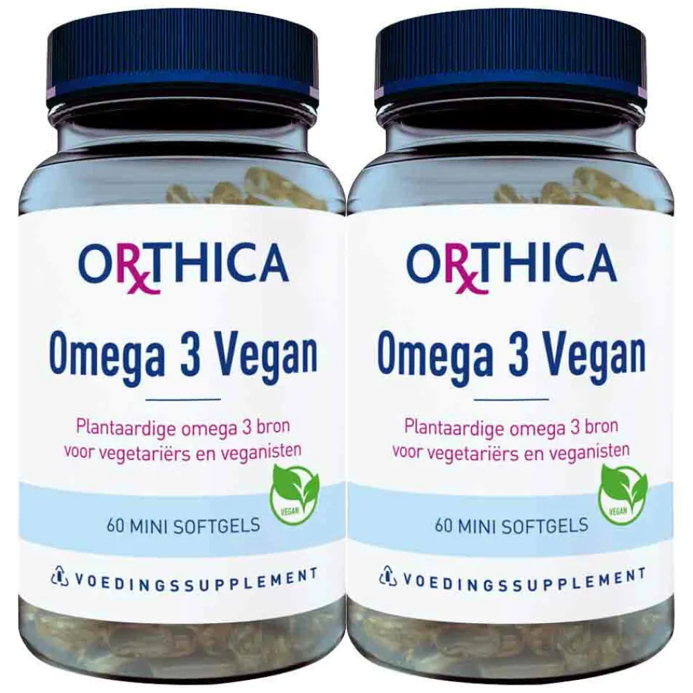 2x Omega 3 Vegan 60 softgels^Orthica Best