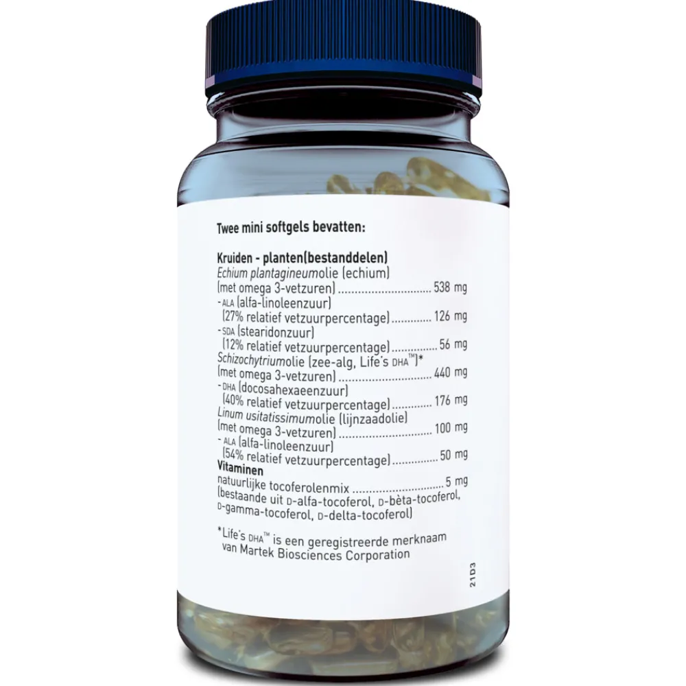 2x Omega 3 Vegan 60 softgels^Orthica Best