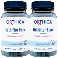 Best 2x Orthiflor Fem 60 capsules Voor Vrouw Of Man|Speciale Bestanddelen
