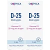 Vitaminen<Orthica 2x Vitamine D-25 Oliedruppels 15 ml