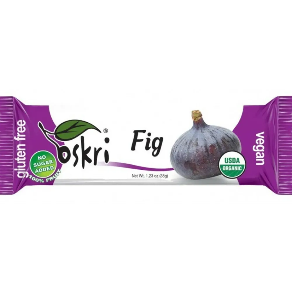Snacks & Tussendoortjes<Oskri 3x Reep Vijg Fruit Bio 35 gr