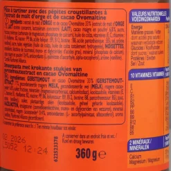 Beleg<Ovomaltine 3x Crunchy 360 gr