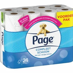 Toiletpapier|Toiletartikelen<Page 3x Toiletpapier Compleet Schoon 2-laags 24 stuks