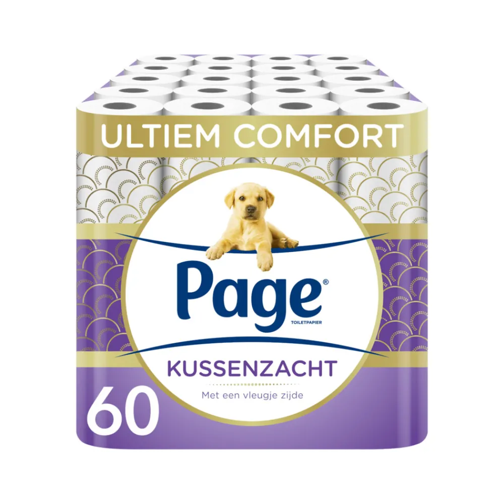 Clearance 5x Toiletpapier Kussenzacht 3-laags 12 stuks Toiletpapier|Toiletartikelen