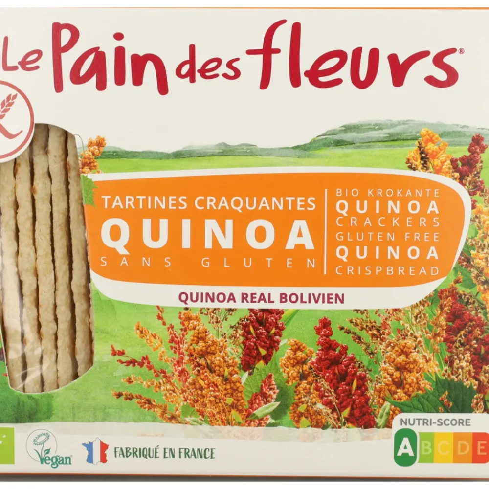 Hot 3x Crackers Quinoa 150 gr Brood & Crackers|Snacks