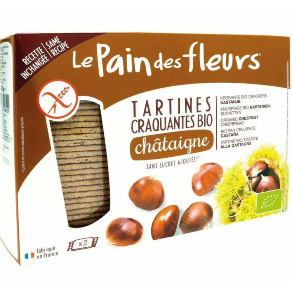 Brood & Crackers<Pain fleur 3x Kastagne Cracker Bio 300 gr