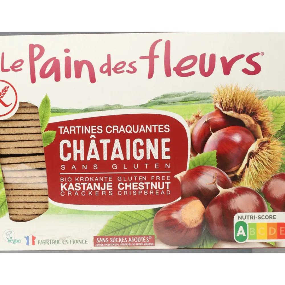Brood & Crackers<Pain fleur 3x Kastagne Cracker Bio 300 gr