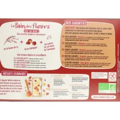 Brood & Crackers<Pain fleur 3x Kastagne Cracker Bio 300 gr