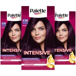 Online 3x Intensive Creme Haarkleuring 4-99 Aubergine Haarkleuring