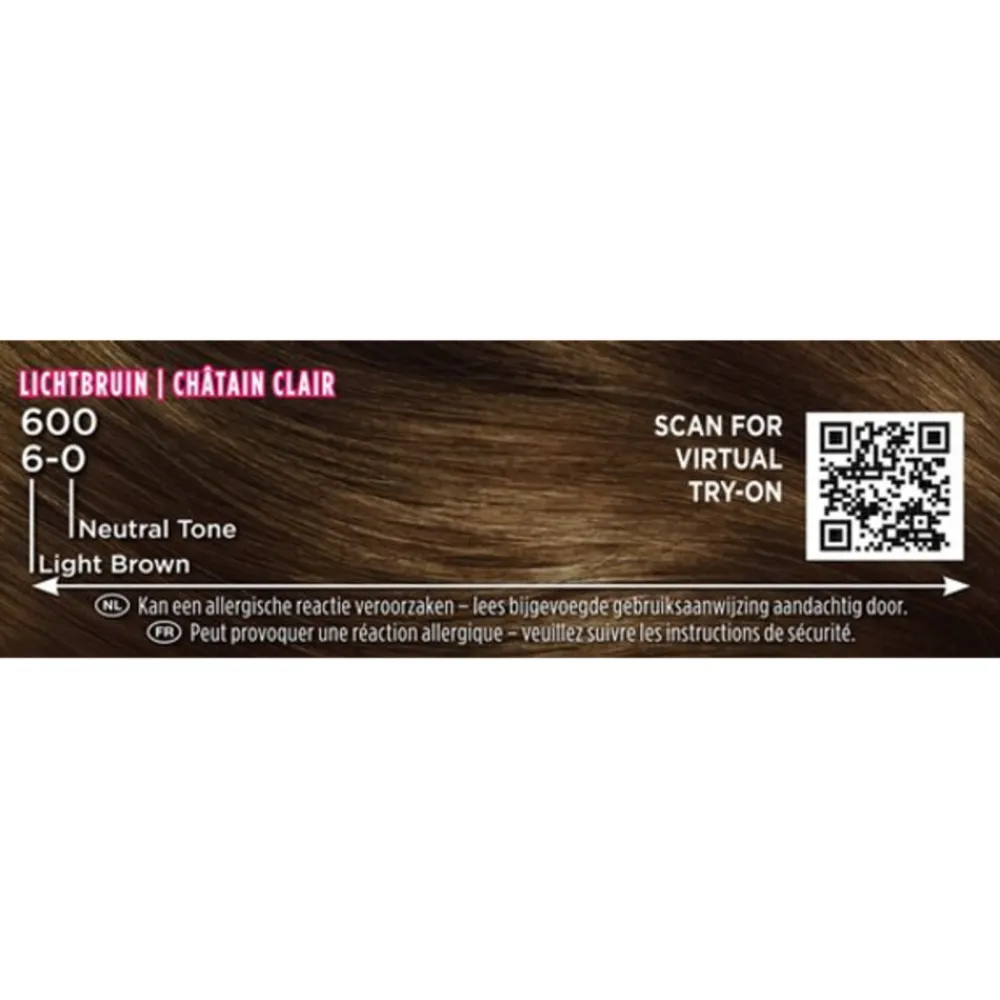 Haarkleuring<Palette 3x Intensive Oil-Care Color Haarkleuring 600 Lichtbruin